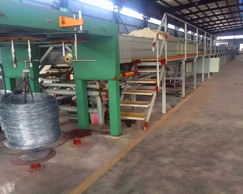 Steel Wire Galvanizing Annealing Production Line Continuous Bright Annealing Furnace Galvanizing Production Line