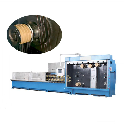 Copper Wire Drawing 4 Wires Wire Drawing Machine Maker , Multi Wire Drawing Machine With Annealer
