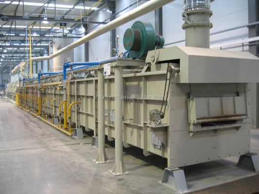 Heat Treatment Furnace High Carbon Steel Wire On Line Type Annealing Furnace Use For Steel Wire